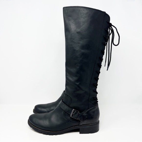 SOLD! Sofft Sharnell II Tall Leather Riding Boots - Picture 4 of 13